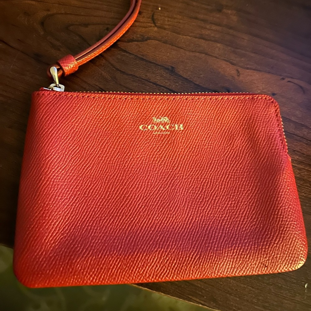 Coach Women's Red Wallet-purses